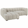 Nelson Premium 3 Seater Upholstered Sofa with Chaise